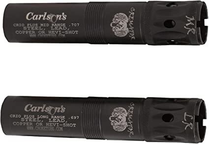 Carlson&#39;s Cremator Ported Choke Tube Set 12 Gauge Benelli Crio/crio plus for Steel, Lead or Hevi Shot (Mid &amp; Long Range)