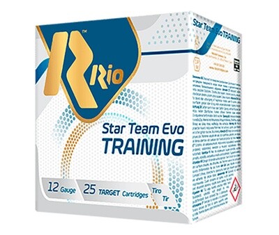 Rio Star Team Evo Training 12 Gauge 2 3/4" 7/8 oz #9 (250 Rounds)
