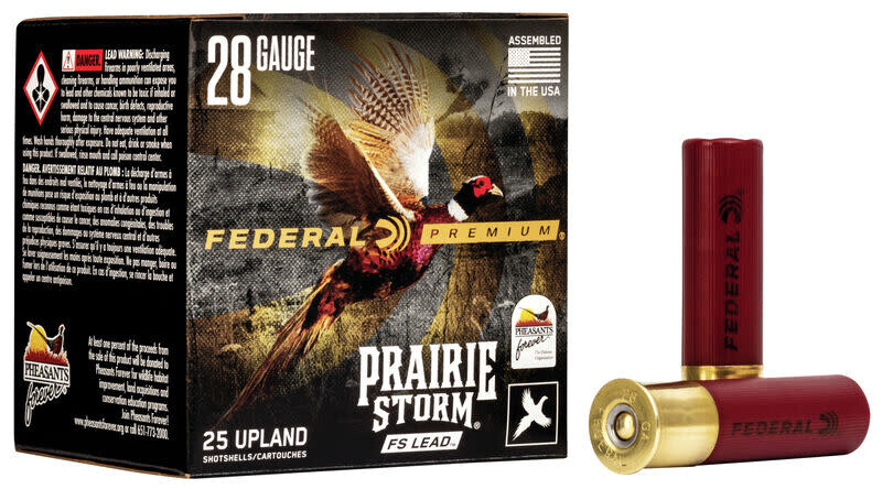 Federal Premium Prairie Storm 28 Gauge 2 3/4" #6 Lead (25 Rounds)