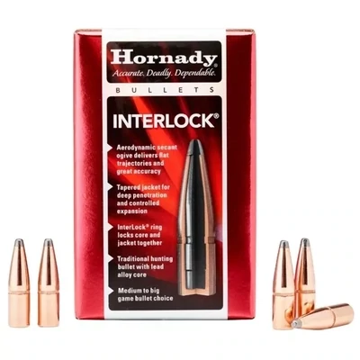 Hornady Interlock 32 Cal .321 170 Grain FP (100 Count)