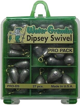 Water Gremlin Dipsy Swivel Pro Pack 27 Pieces