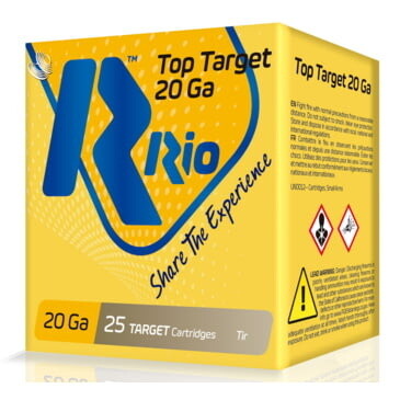 Rio Top Target 20 Gauge 2 3/4&quot; #7.5 (25 Rounds)