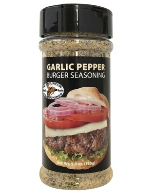 Hi Mountain Original Garlic Pepper Burger Seasoning 5.3 oz