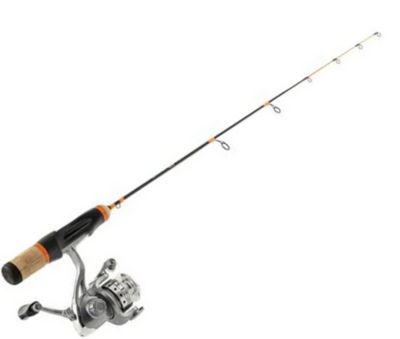  Abu Garcia Veritas Ice Spinning Reel and Fishing Rod Combo,  27 - Medium Light - 1pc : Sports & Outdoors