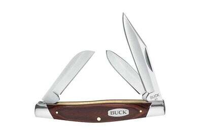 Buck Knives Stockman Wood Handle Folding Knife