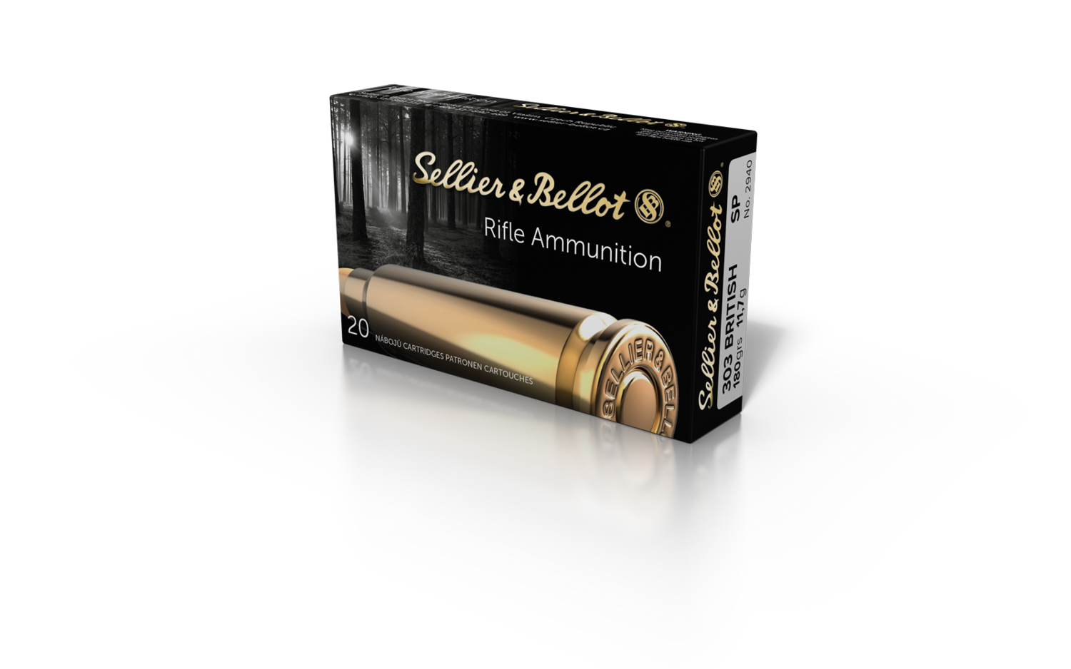 Sellier & Bellot 303 British 180 Grain FMJ (20 Rounds)