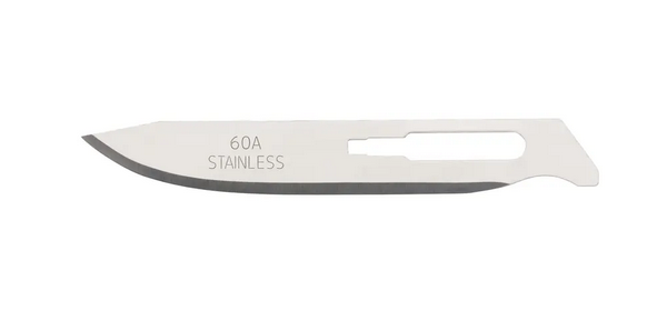 10 Sterile Scalpel Blades #10R With #3 Graduated Handle - For Dermaplaning, Surgery & Lab Use