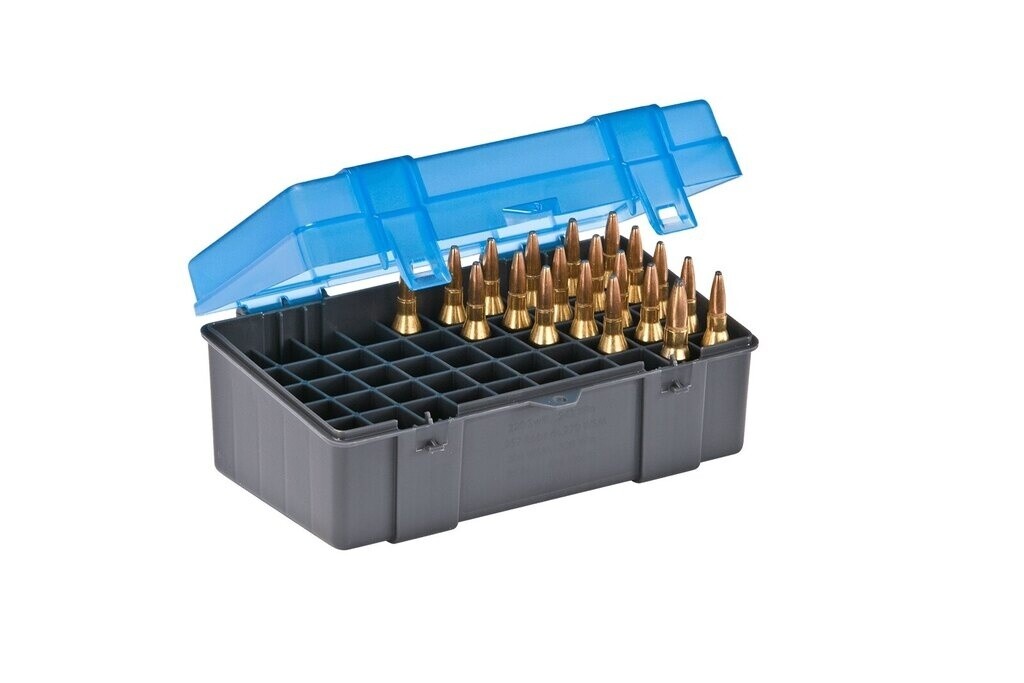 Plano Rifle Ammo Case Flip Top 50 Rounds (22-250 Rem, 30-30 Win) Plano Rifle Ammo Case Flip Top 50 Rounds (22-250 Rem, 30-30 Win)