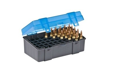 Plano Rifle Ammo Case Flip Top 50 Rounds (22-250 Rem, 30-30 Win)