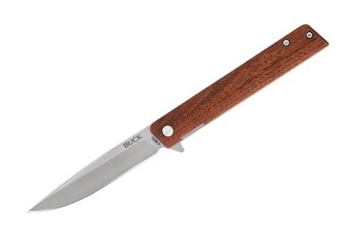 Buck Knives Decatur Brown Wood Folding