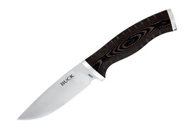 Buck Knives Small Fixed Black/Brown Micarta Handle w/Sheath