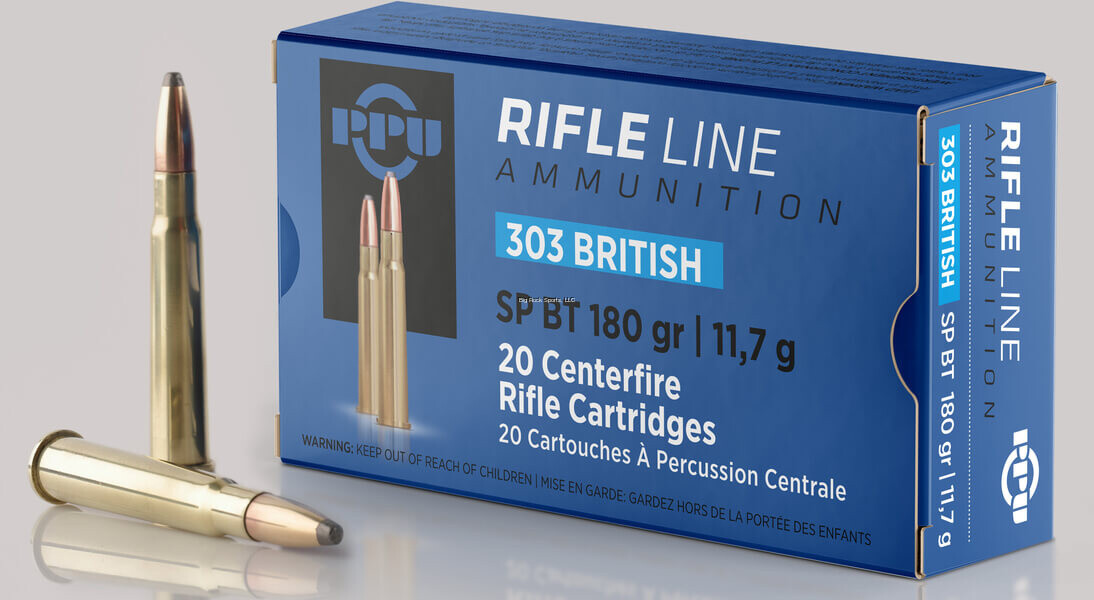 PPU Rifle Line 303 British 180 Grain SP BT (20 Rounds)