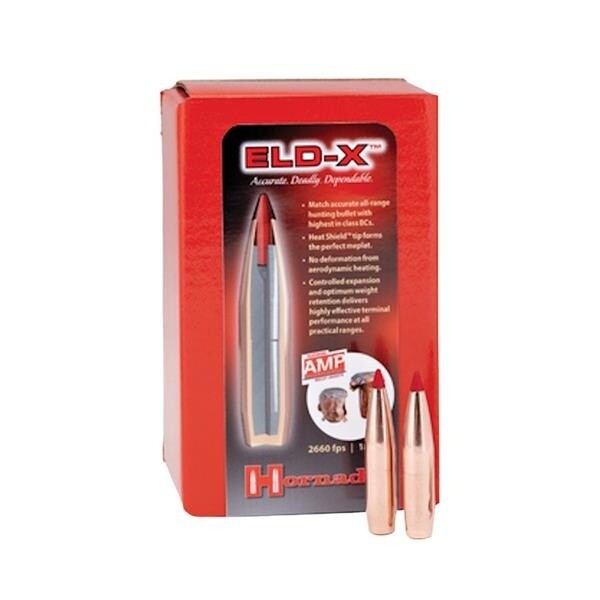 Hornady ELD-X 7mm .284 162 Grain (100 Count)