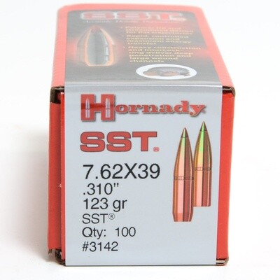 Hornady SST 7.62x39 .130 123 Grain (100 Count)