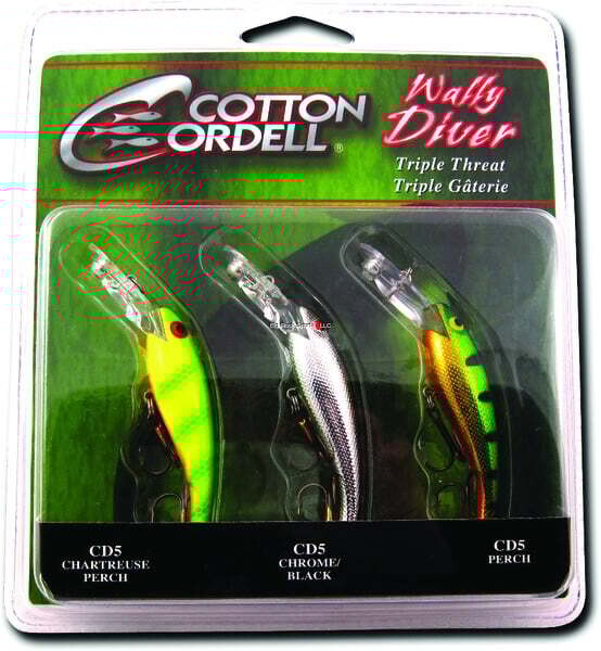 Cotton Cordell Wally Diver (3-Pack)