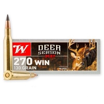 Winchester Deer Season XP .270 Win 130 Grain Extreme Point (20 Rounds)
