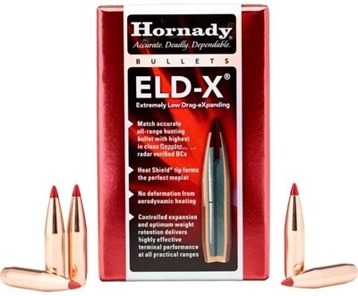 Hornady ELD-X 25 Cal .257" 110 Grain (100 Count)