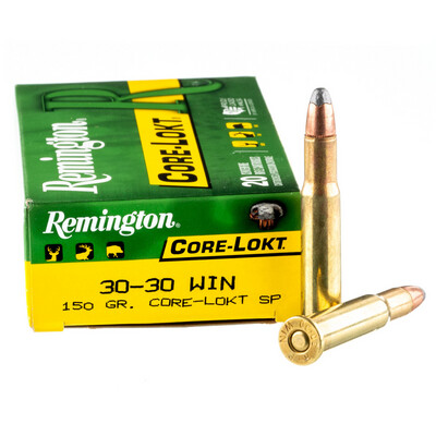 Remington Core-Lokt 30-30 Win 150 Grain SP (20 Rounds)