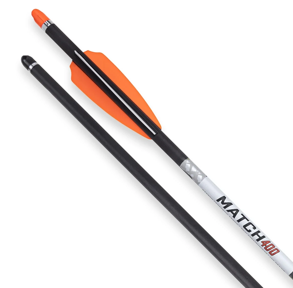 Ten Point Wicked Ridge Match 400 20&quot; Alpha-Nock Carbon Crossbow Arrows (6-Pack)