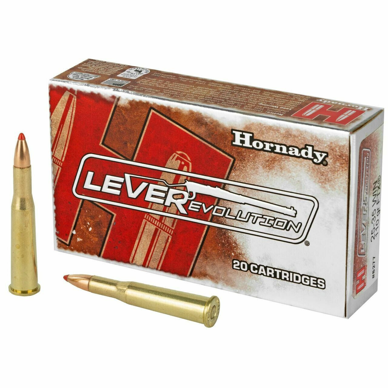 Hornady LEVERevolution .25-35 Win. 110 Grain FTX (20 Rounds)