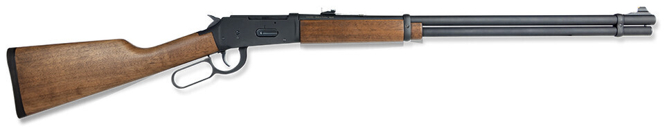 Canuck Maverick 410 Gauge 20&quot; Barrel Lever Action Shotgun - Matte Black/Walnut