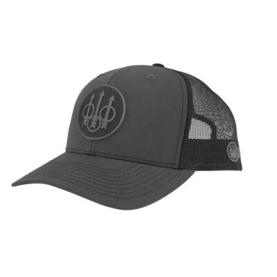 Beretta JS Trucker Hat Charcoal/Black