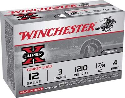 Winchester Super X 12 Gauge 3" 1 7/8 oz #5 Turkey Load (10 Rounds)