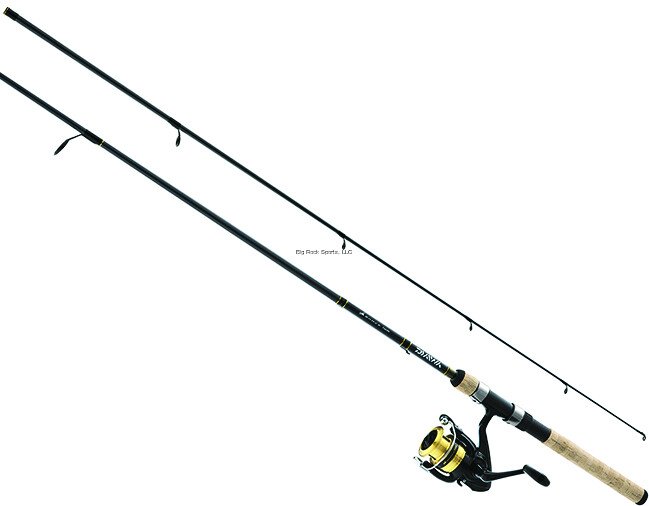 Daiwa D-Shock Spinning 2-Piece Rod & Reel Combo 6′ 6″ Medium – Triggers and  Bows