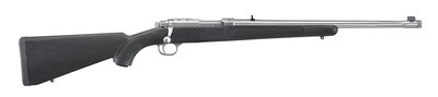 Ruger 77/357 357 Mag 18.5" Brushed Stainless Steel Barrel Synthetic Stock 5+1 Round Bolt-Action Rifle