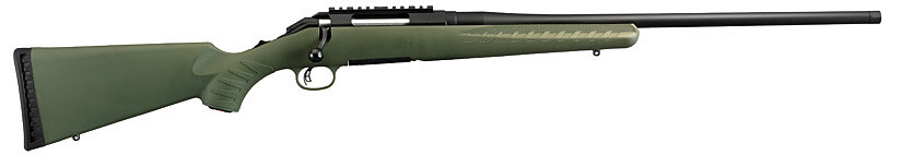 Ruger American Predator 22-250 Rem Adjustable Trigger OD Green Stock Bolt-Action Rifle