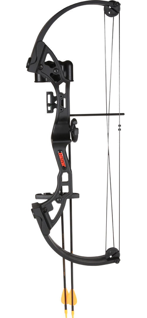 Bear Brave Compound Bow Package RH Black