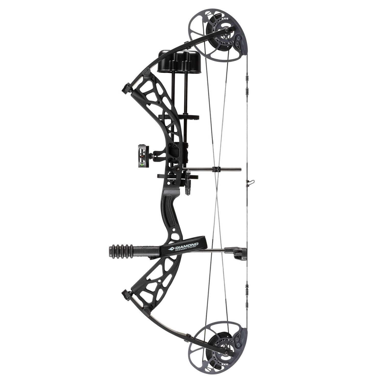 Diamond Edge Max Compound Bow 20-70# Black Right Hand