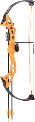 Bear Brave Compound Bow Package RH Fluorescent Orange