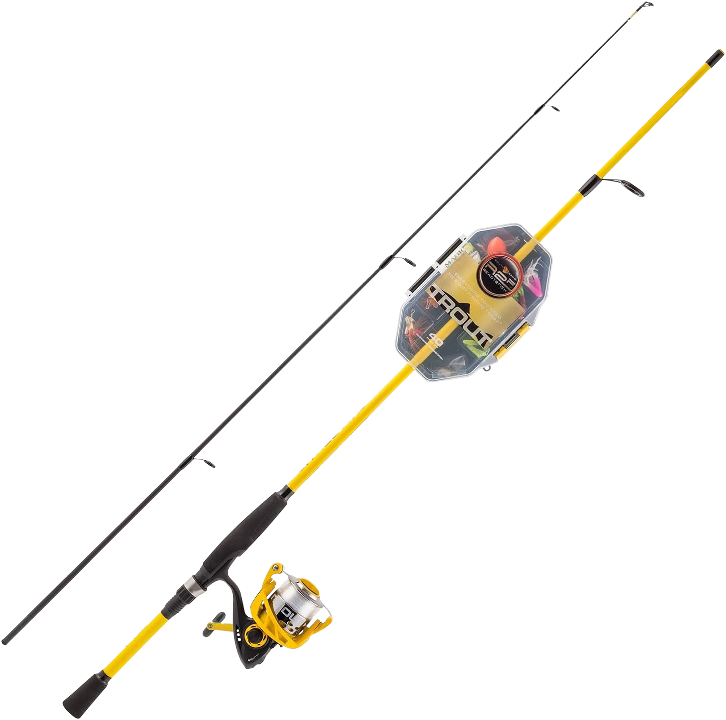 South Bend Ready-2-Fish Trout Combo w/ 40-Piece Tackle Kit