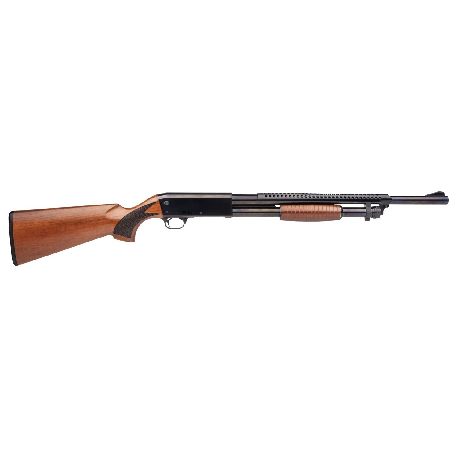 Canuck Trench Gun 12 Gauge 3&quot; 20&quot; Barrel Walnut Stock Pump-Action Shotgun