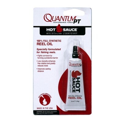 Quantum PT Hot Sauce Reel Oil Synthetic 4 Fl Oz