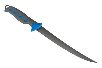 Buck Knives Hookset 9" Salt Water Fillet Knife Blue/Gray Handle w/ Sheath