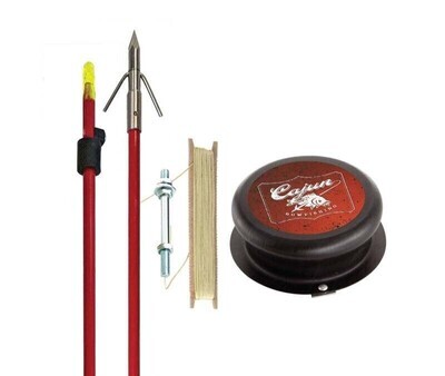 Cajun Piranha Bowfishing Kit 1 Arrow & Spool