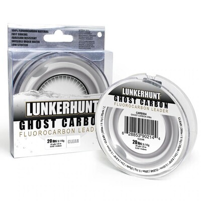 Lunkerhunt Ghost Carbon Clear (25 Yards) 8 lbs
