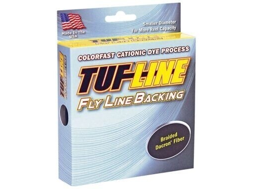 Tuf-Line Dacron Fiber Fly Line Backing 20 lb 100 Yards Chartreuse