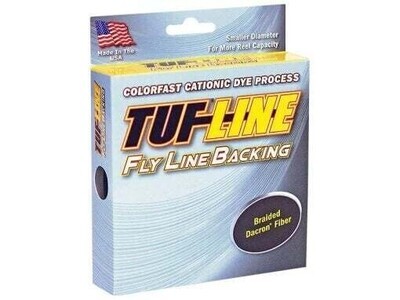 Tuf-Line Dacron Fiber Fly Line Backing 20 lb 100 Yards White