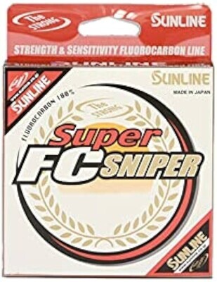 Sunline Super FC Sniper Fluorocarbon 6lb 200 Yards