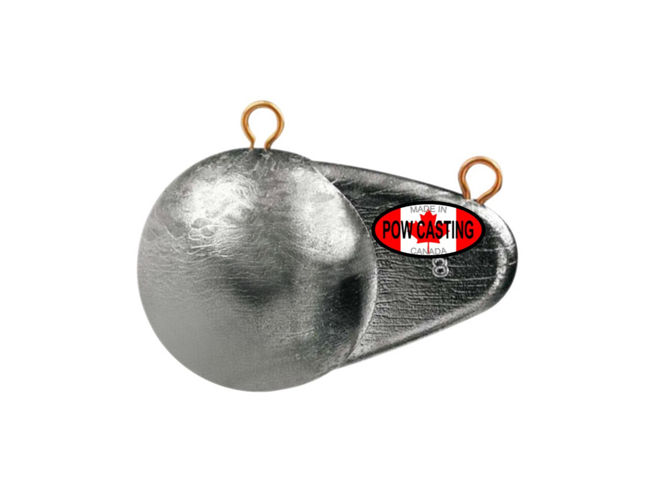 POW Casting Pow-R-Ball Downrigger Weight  8 lb
