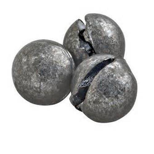 Eagle Claw Round Split Shot Sinker Size 2, 7 Pack