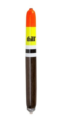 Thill Weighted Balsa Pole Float Yellow White Brown