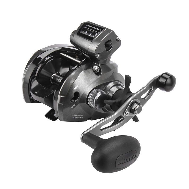 Okuma Convector Left Hand Baitcast Reel Low Profile Line Counter Okuma Convector Left Hand Baitcast Reel Low Profile Line Counter
