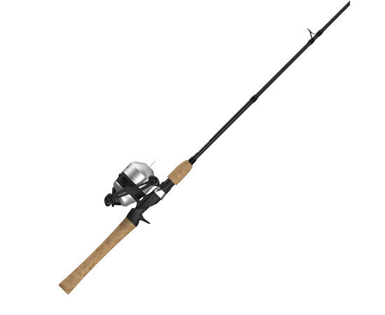 Zebco 33 Cork Spin Cast 6&#39; Medium Graphite Rod Combo 10#C - 33CC602MA.NS3