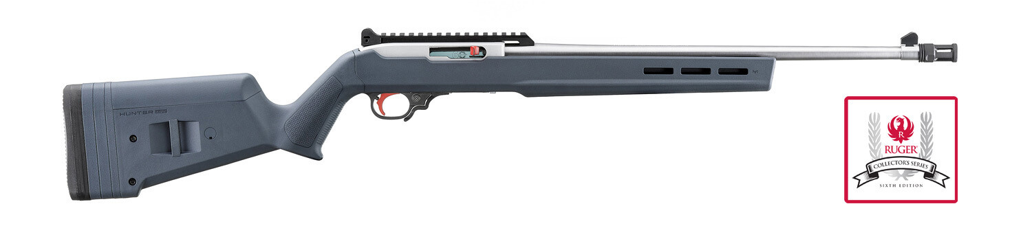 Ruger Collector's Series 10/22 Carbine 60th Anniversary 22 LR 18.5 Satin Stainless Barrel