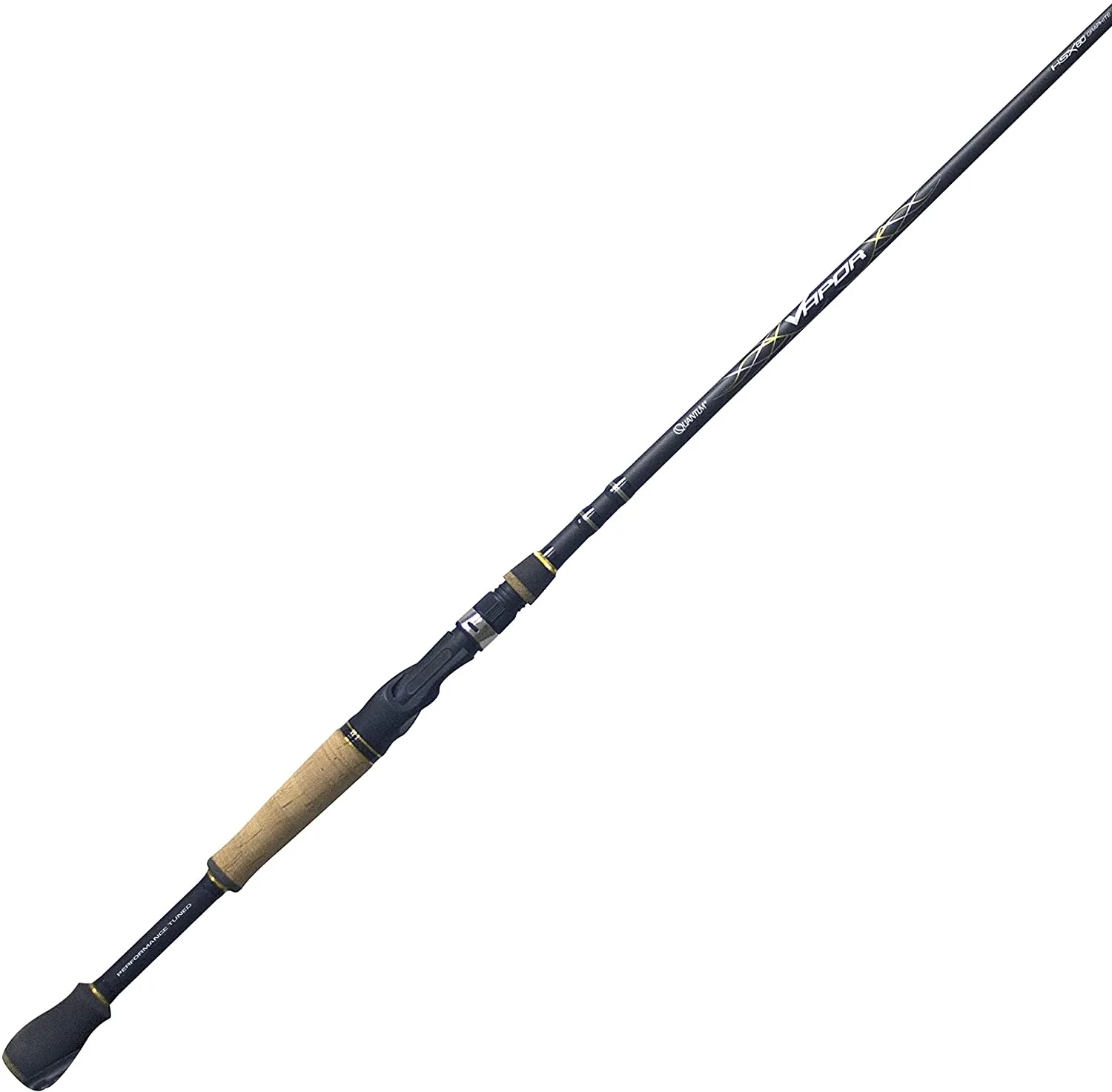 Quantum Vapor Performance Tuned 7' 2" Medium Heavy X-Fast HSX60 Cork Split-Grip Handle Graphite Spinning Rod VPS7252XF