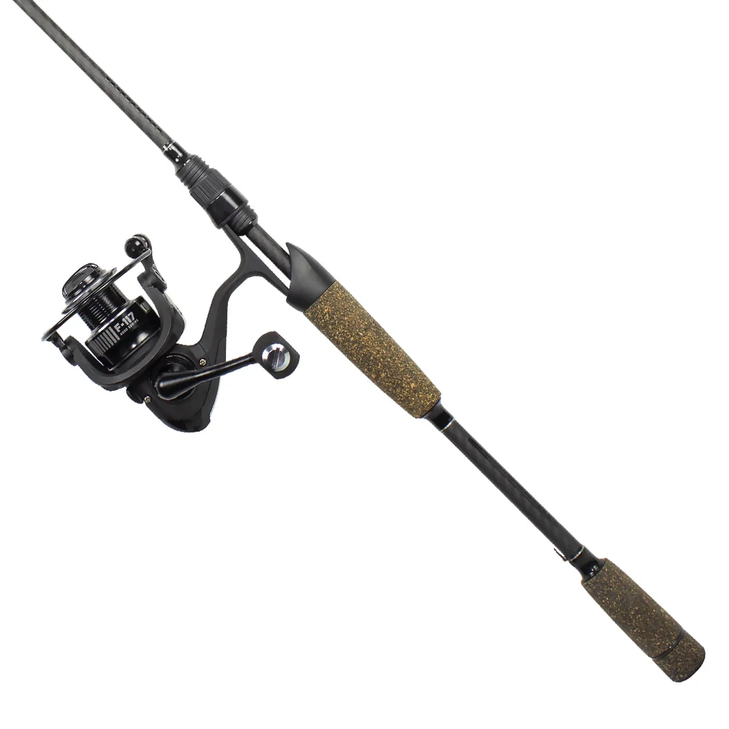Lunkerhunt F-117 Spinning Rod/Reel Combo Medium 6&#39; 8&quot;